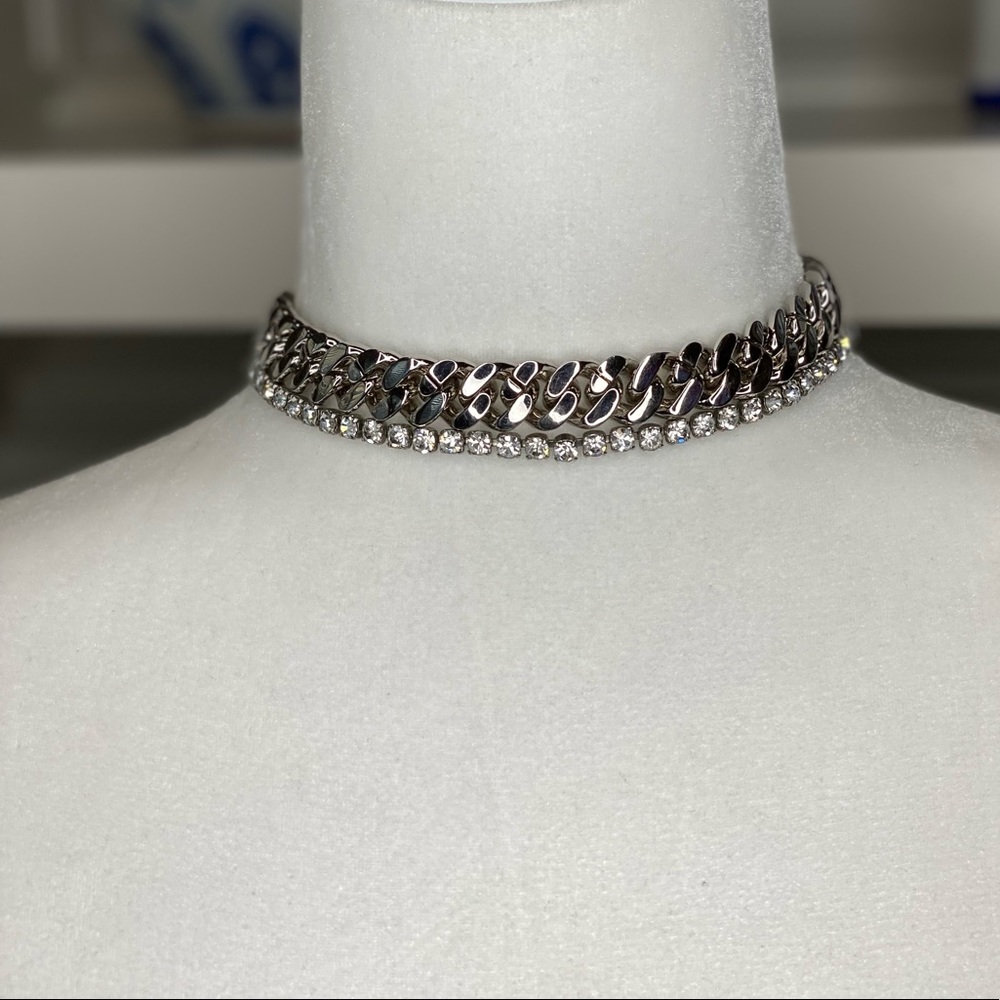 WISH WISH CUBAN LINK CHOKER by LOLITA 14” - Picture 7 of 7